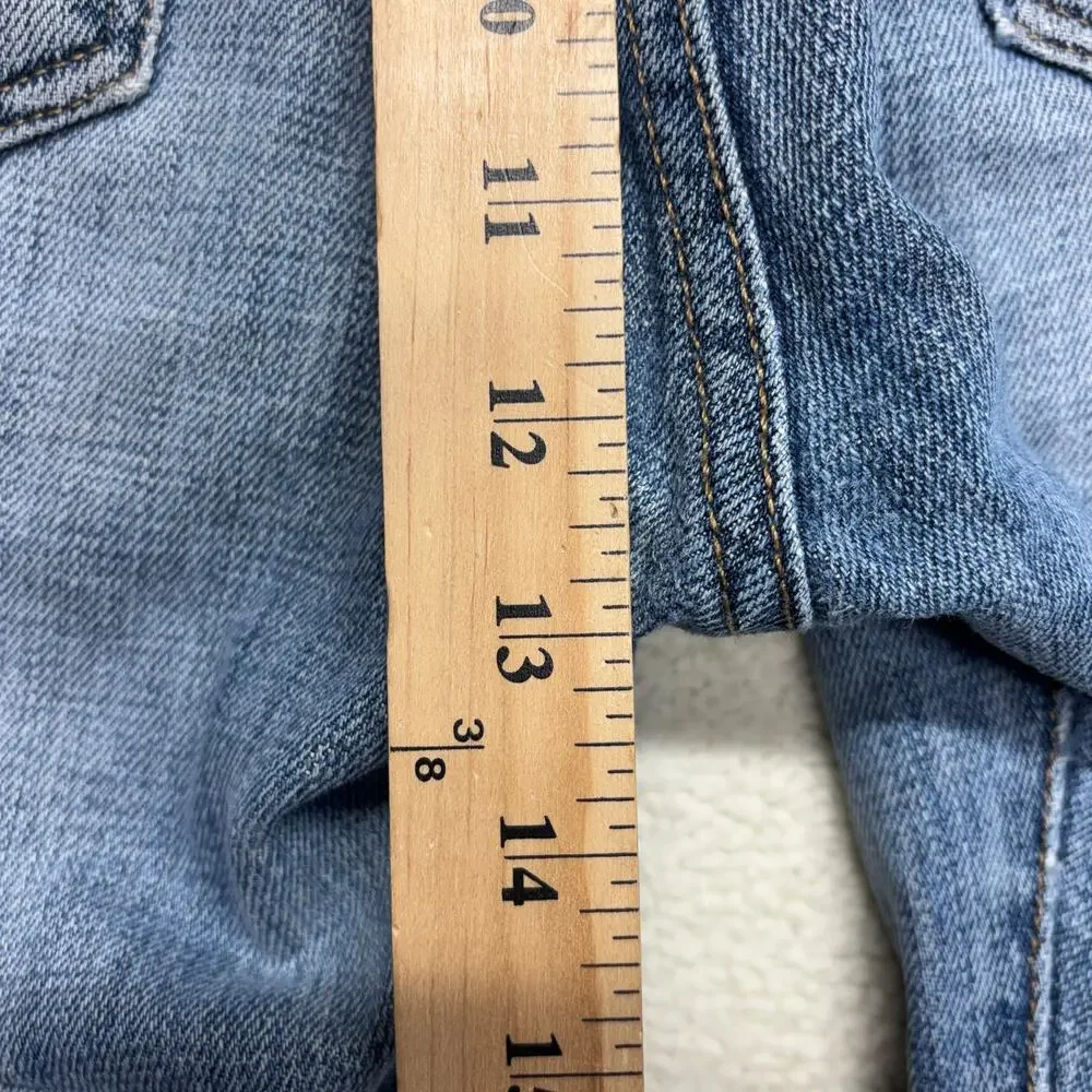Levi's 501 Jeans Mens 32 x 36 Distressed Denim Button Fly Straight Leg Casual